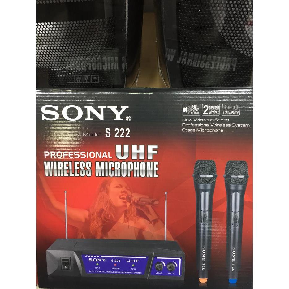 Mic Wireless Sony S-222