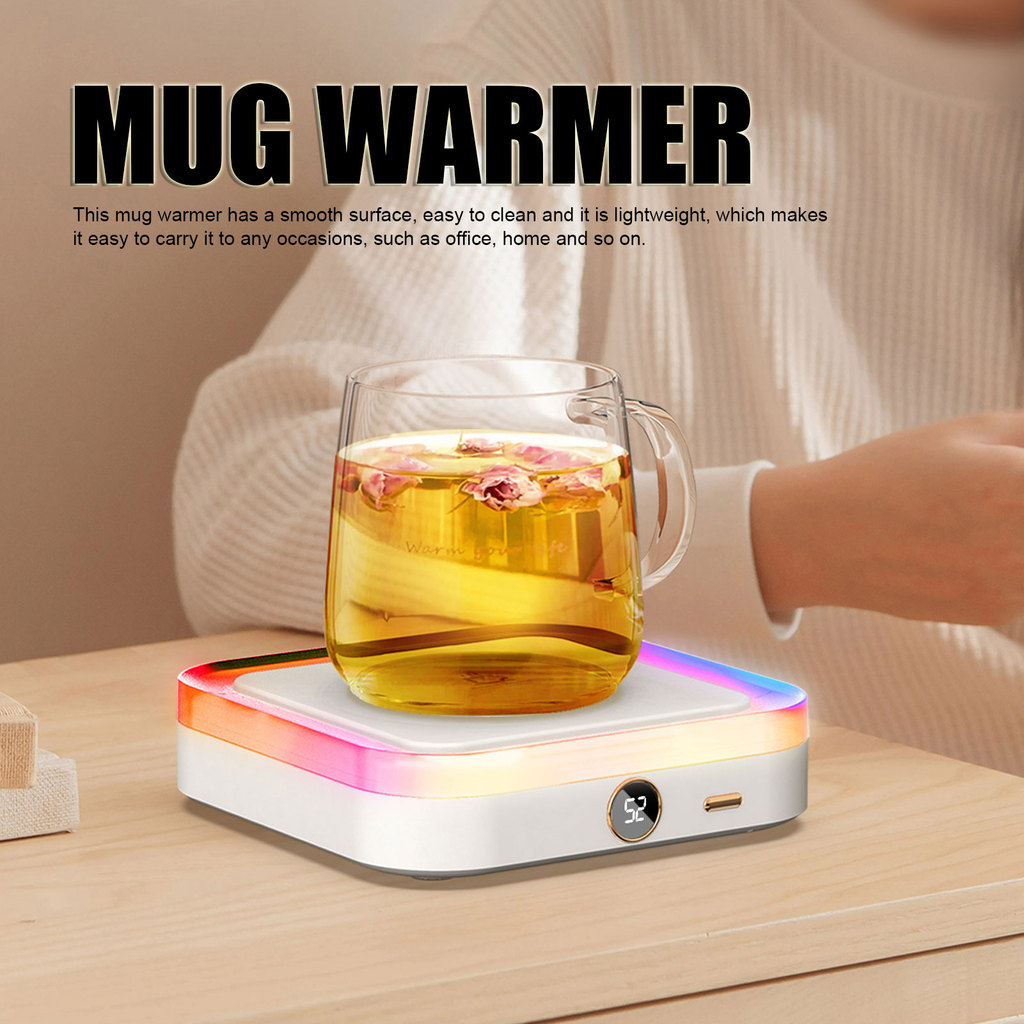 Coffee Cup Warmer Fast Heating Cup Warmer Mug Warmer Thermostatic Fast Heating 3 Temperature Setting