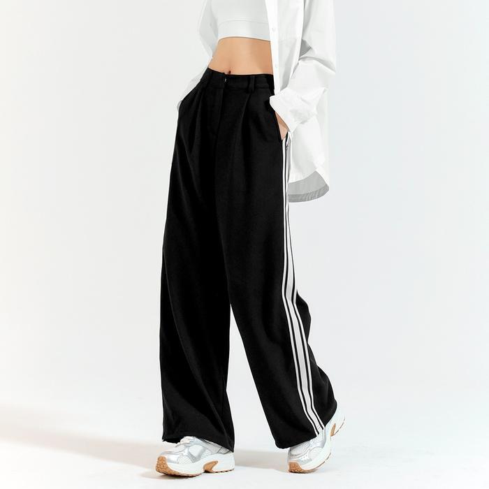 HOT SALE XEXYMIX Trackline Wide Slacks Celana Panjang Olahraga Wanita - XFK3PP1105