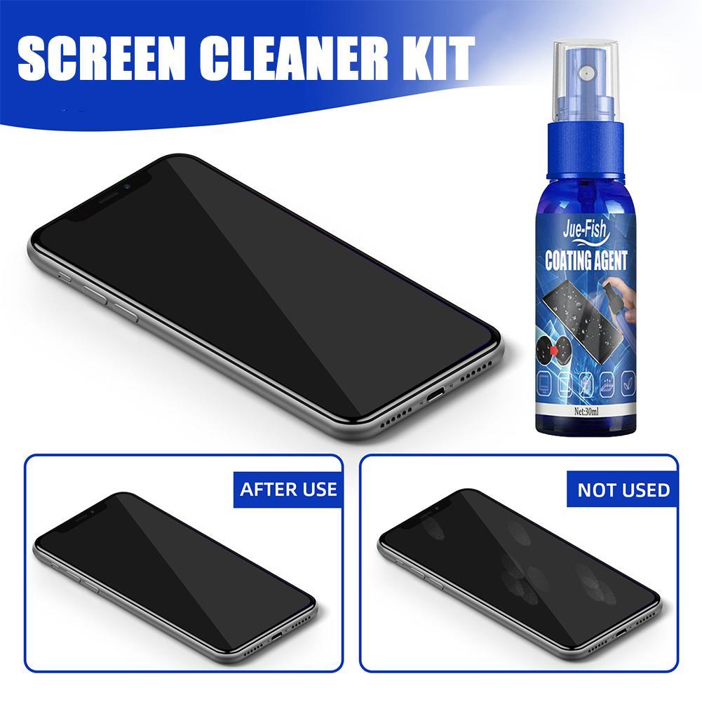 For Jue-fish Screen Coating Agent Mobile Phone Screen Cleaner Set Glass Hydrophobic Oleophobic