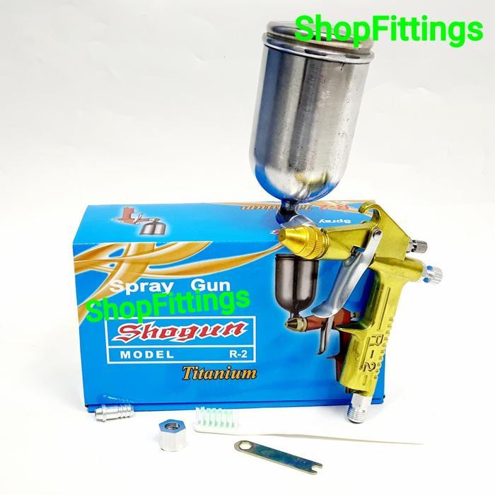 Spray Gun Mini K3 R2 Spet Tabung Atas Alat Semprot Cat Pilih Budget
