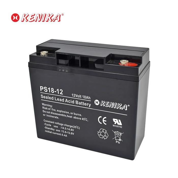 Promo! Kenika Battery /Baterai Aki Kering 18Ah 12V Sealed Lead Acid