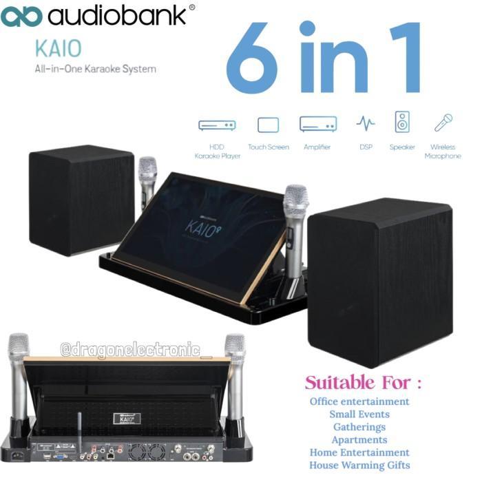 Audiobank KAIO Karaoke All In One fessional System Audio Bank KAIO Led Speakers