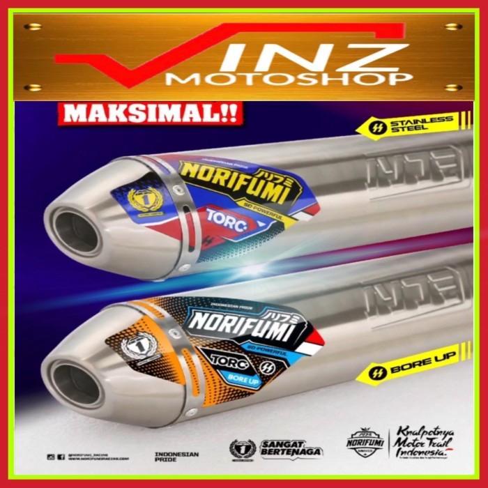 Knalpot Norifumi Torc Standar Klx Dt 150 Bf Crf 150 Wr 155 Original Terbaru 