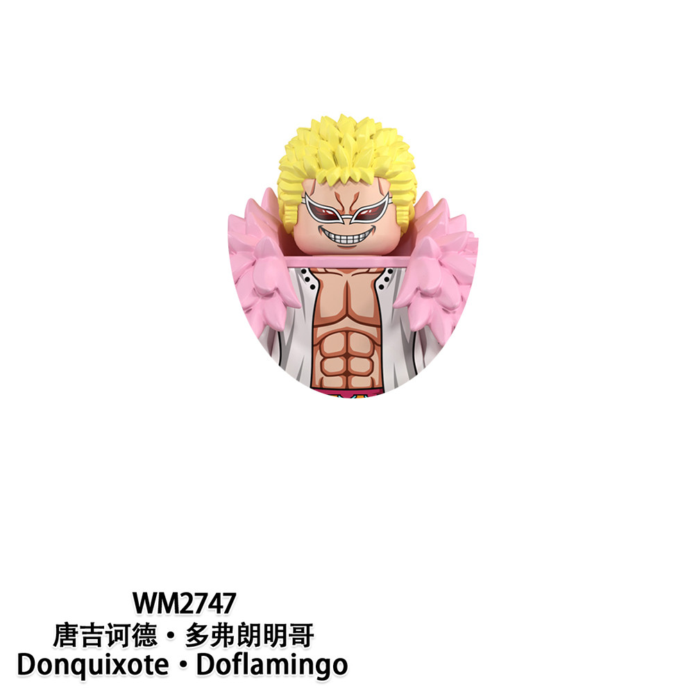 WM6187 WM6188 WM6189 WM6190 Cartoon Series Characters Building Blocks Anime Action Figure