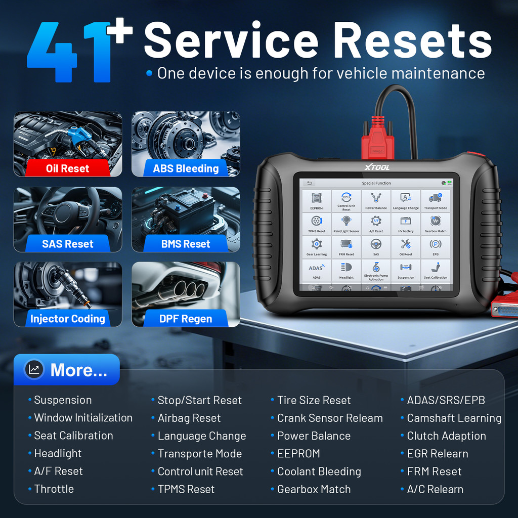 XTOOL InPlus IP900 Automotive Scanner VS XTOOL D8S Diagnostic Tools AI-Assisted Bidirectional OBD2