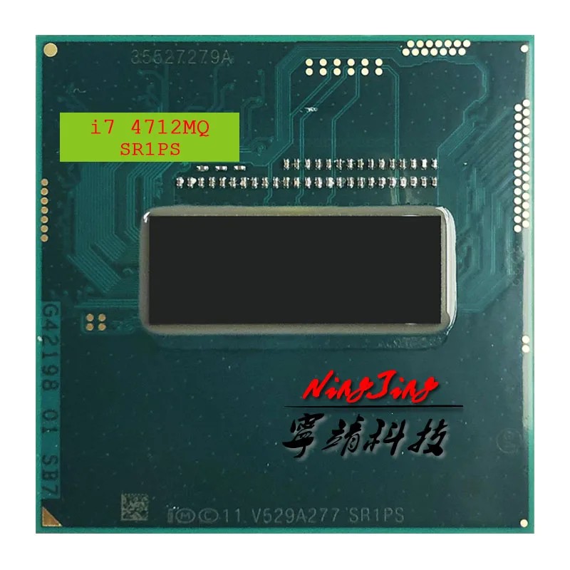 Intel Core i7-4712MQ i7 4712MQ SR1PS 2.3 GHz Used Quad-Core Eight-Thread CPU 6M 37W Socket G3 /