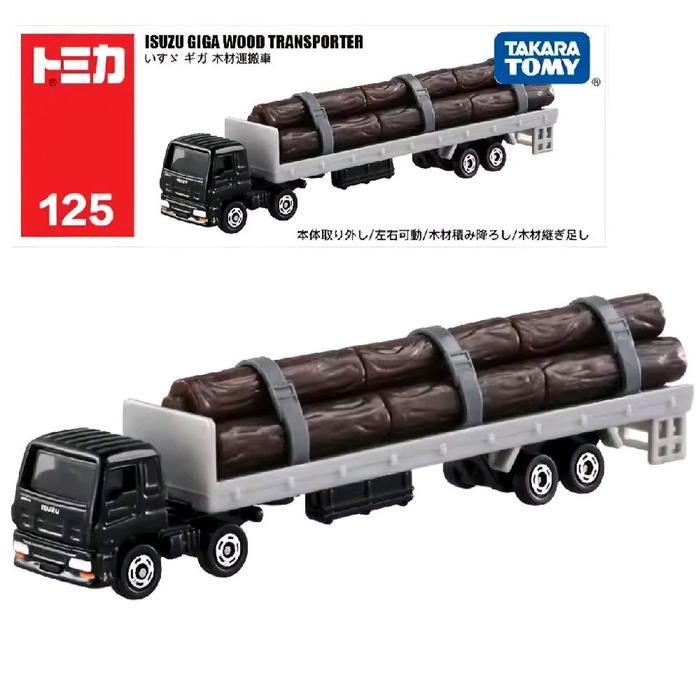Tomica LONG 125 Isuzu GIga Wood Transporter