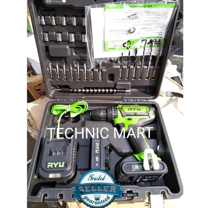 CORDLESS IMPACT DRILL RYU RCI20V / RCI 20V MESIN BOR BATERAI RYU
