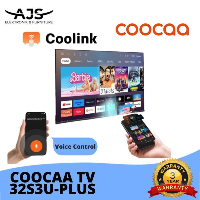 Led Tv Coocaa 32" inch Smart Digital 32S3U 32S3 U Coca