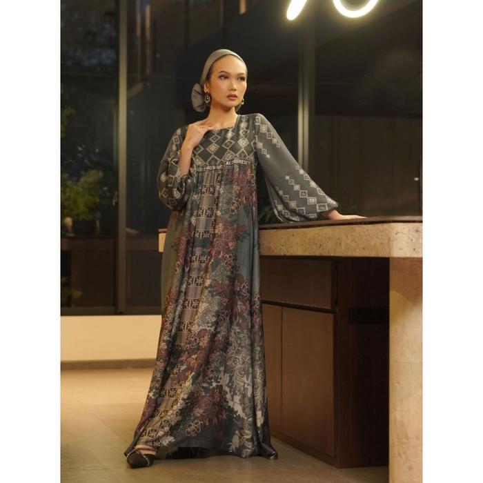 KARIMAKE - Gamis Herangmanik - Gamis Premium - Gamis Ekslusif - Grove, XL
