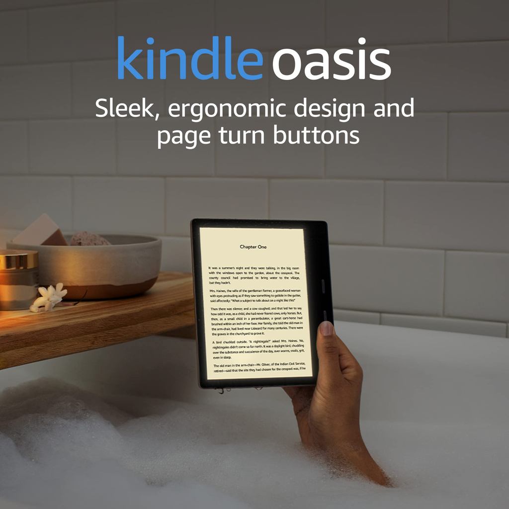 Kindle Oasis ebook reader Original second hand Kindle ereader 7 display + page turn buttons