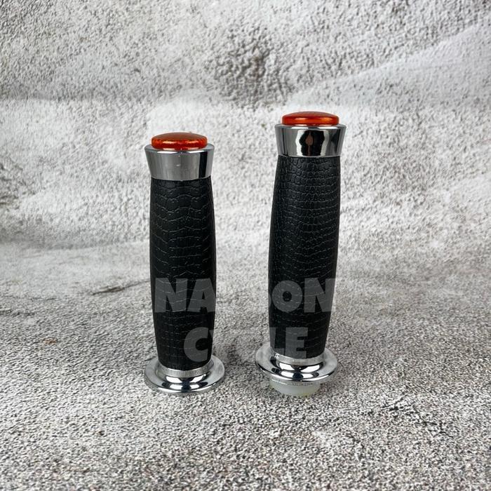 Handgrip Handfat Mata Kucing Motor Benelli Patagonian Eagle 250 Keeway Benda V252 C Morbius 250 TVS