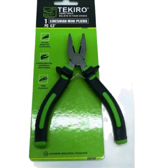 Tekiro Tang Kombinasi 4,5" / Tang Kombinasi 6" / Tang Kombinasi 7" / Tang Kombinasi 8"