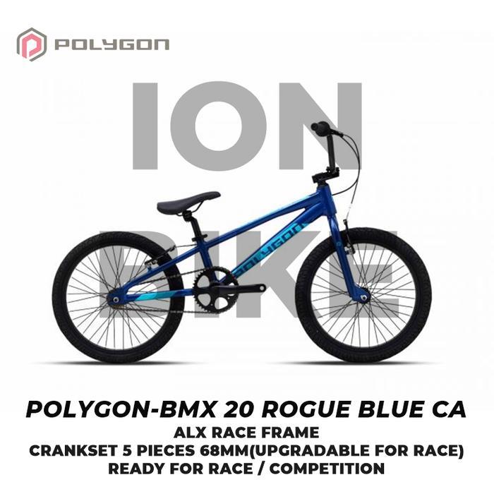 Sepeda BMX 20 Inch Polygon Rogue Frame Alloy Ringan Terbaru Murah Allumunium Lomba Kompetisi Jumper 