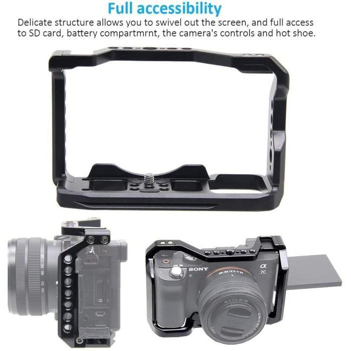 Kingma Rig Cage Aluminum For Sony A7C - Camera Grip A7 C