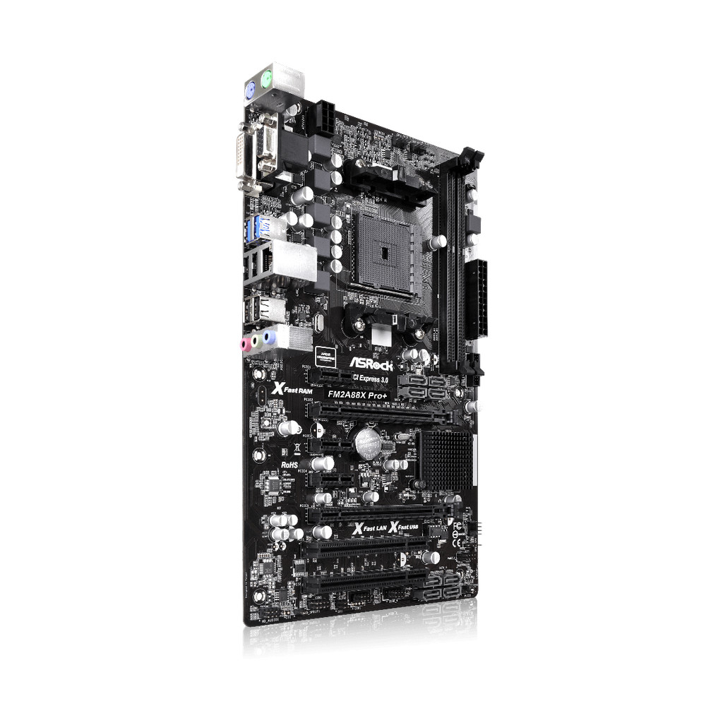 Asrock FM2A88X PRO+Motherboard Socket FM2+ AMD A88X support 10 787 A10 679 A4 632 X4 840 cpu DDR3