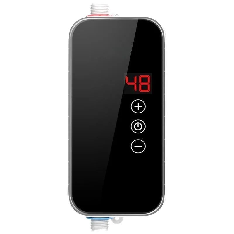 Electric Water Heater Instantaneous Shower Heater Kitchen Small Thermostat Appliances Tankless Water