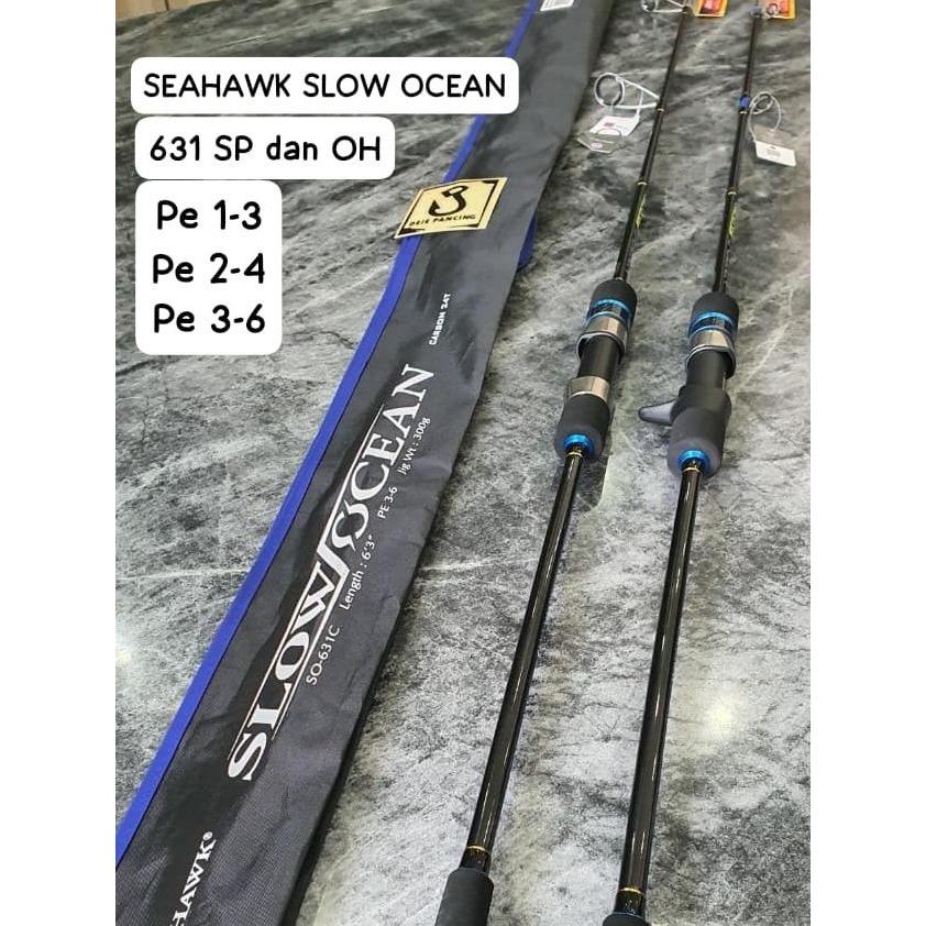 Bisa Termin Joran Seahawk Slow Ocean So631S So631C One Piece - Jigging Rod Sp Dan Oh