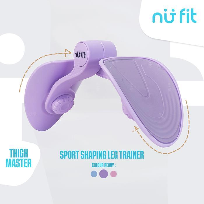 Nufit - Thigh Master Original - Leg Trainer - Leg Clip - Chest Trainer - Abs Trainer - Alat Latihan