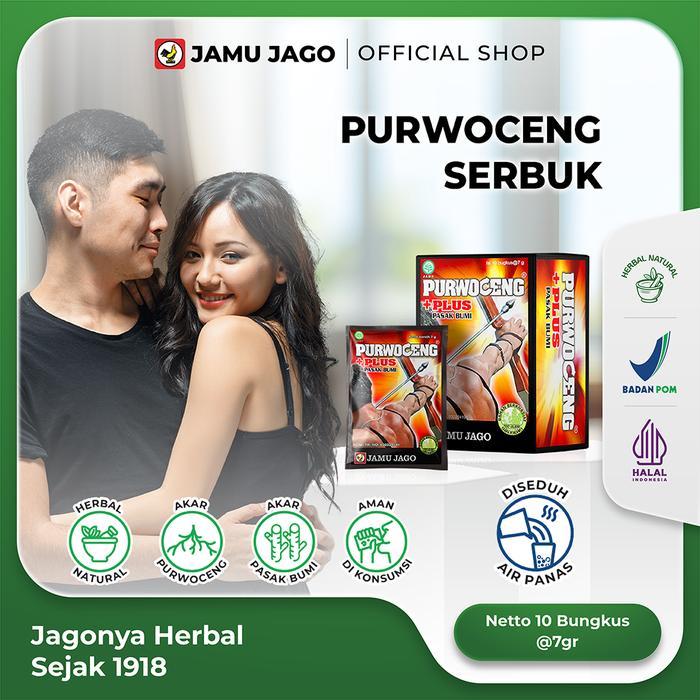 Purwoceng Plus Pasak Bumi Jamu Serbuk