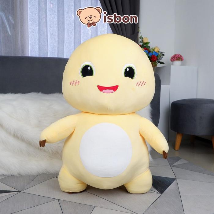ISTANA BONEKA Dino Kuning 25inch Yellow Dino Mini Lucu Mainan Anak Hadiah Spesial Ulang Tahun
