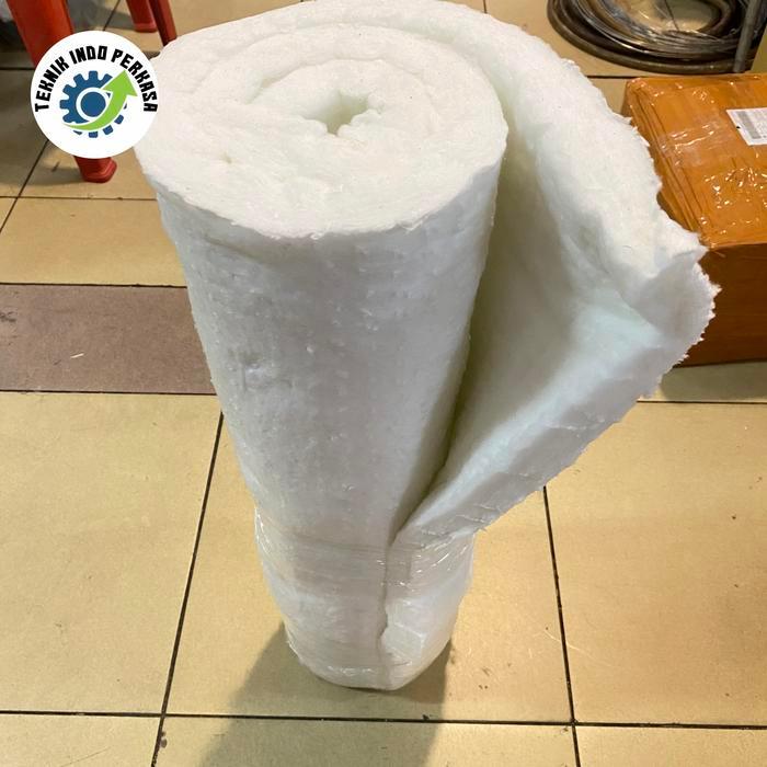 Insulasi glasswool putih lembaran tahan panas