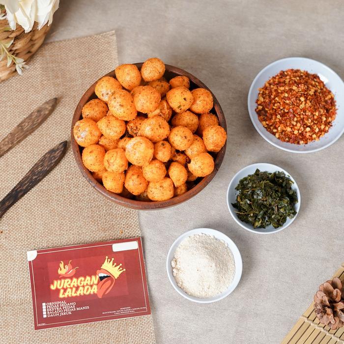 5 Kg Cimol Kering Juragan Lalada Food Snack Pedas Makanan Cemilan Keripik Crispy Pasti Promo