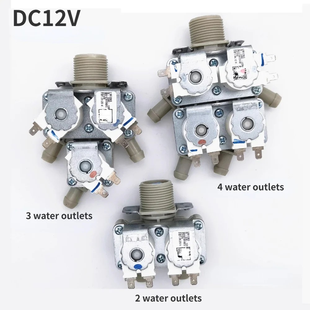 Washing machine inlet valve DC12V solenoid valves for LG drum washing machine replacement parts