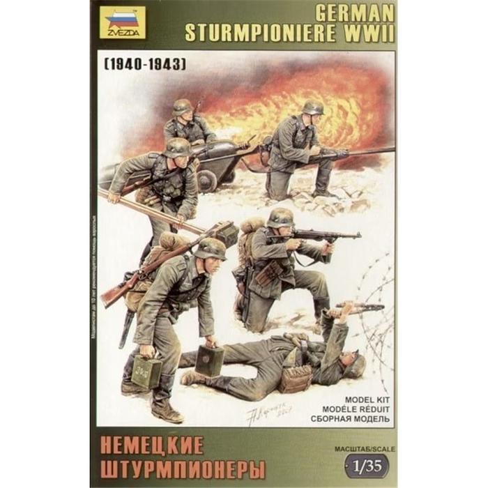 Figure German Sturmpioniere Skala 1:35 Zvezda