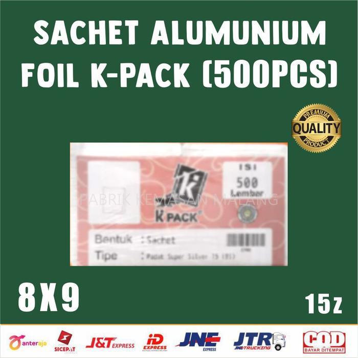 SACHET FULL FOIL 8X9 / 15 GR- KPACK