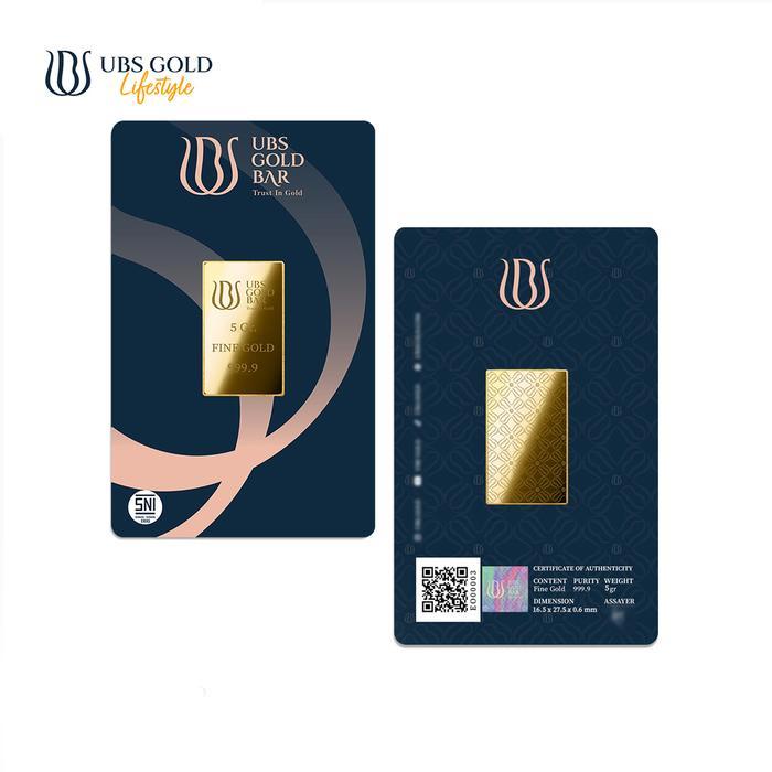 Ubs Logam Mulia 5 Gram Classic Terlaris