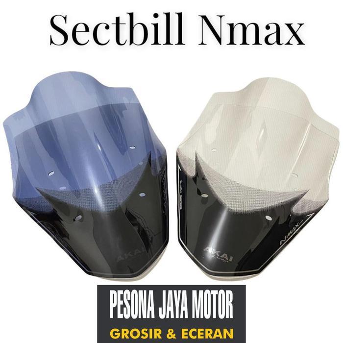 WINSHIELD NMAX VISOR NMAX TAMENG KACA DEPAN NMAX OLD 2015-2019 & NMAX NEW 2020-2021 MODEL HIGH