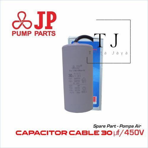 KAPASITOR KABEL 30UF 450V JP KAPASITOR POMPA AIR 30 UF