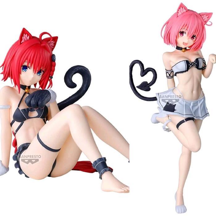 Banpresto To Love Ru Darkness Nyarls Collection Mea Kurosaki & Momo Belia Deviluke 0426