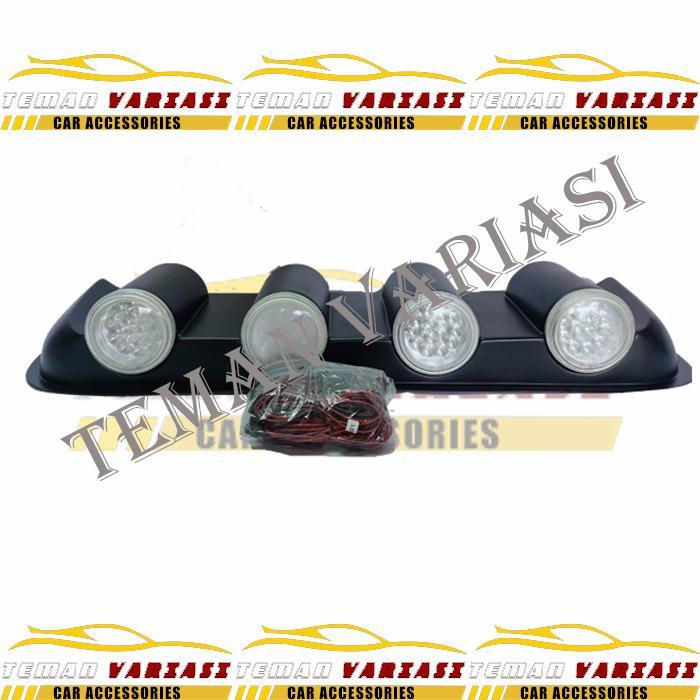 LAMPU ATAP ATAS MOBIL SOROT SUN ROOF UNIVERSAL BULAT BAGUS TERBATAS