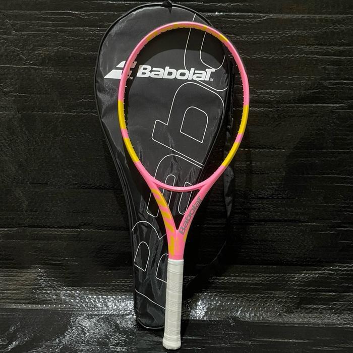 Raket Tenis Lapangan Carbon Babolat Import Premium Gratis Tas