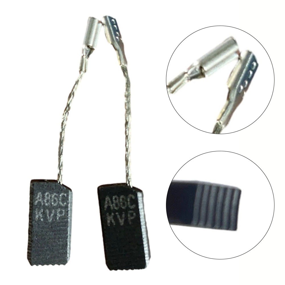 A86C KVP Carbon Brush For Bosch Angle Grinder GWS5-100/6-100/125 1619P07571 Spare Parts For Electric