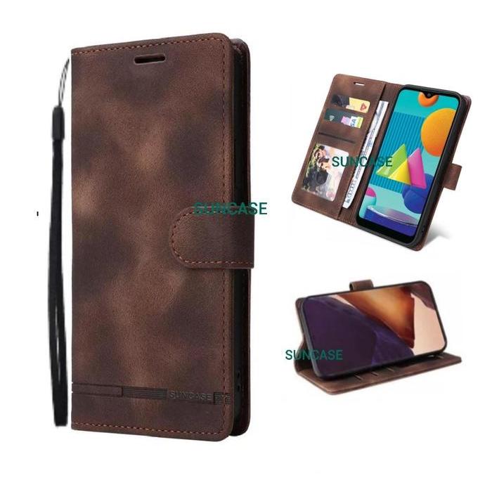 Casing For Oppo A1K Model Flip Dompet Softcase Premium Ada Tali Populer