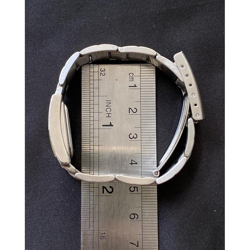 HOT SALE ANNE KLEIN SILVERTONE SQUARE WATCH TERMURAH