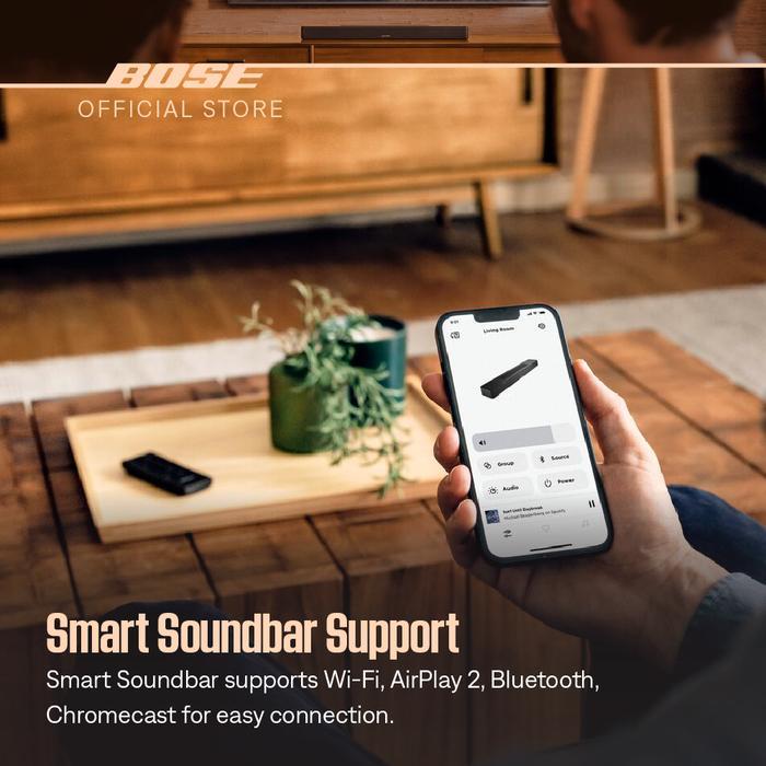 Bose Smart Soundbar with Dolby Atmos for Premium Home Theater