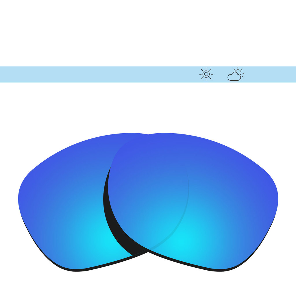 Beeyspecslab Polarized Lenses UV400 Protective Replacement Compatible with RayBan Clubmaster RB3016