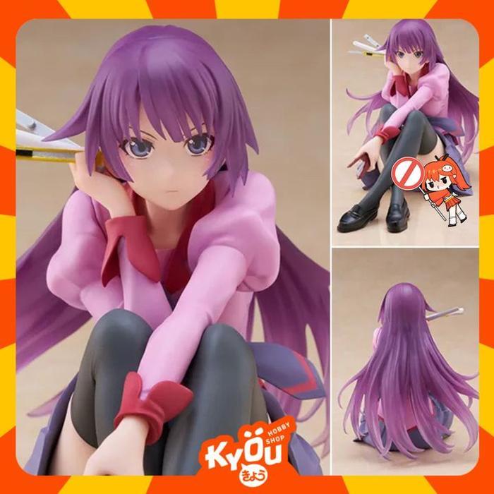 Desktop Cute Figure Senjougahara Hitagi - Bakemonogatari (13cm)