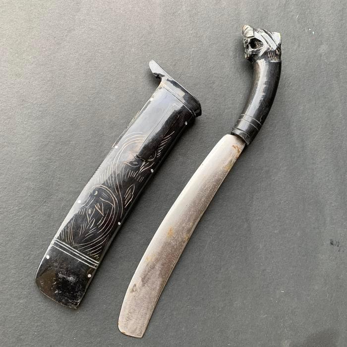 GOLOK PANGUSEPAN FULL TANDUK GALONGGONG