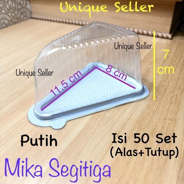 [Isi 50] Mika Kue Segitiga Triangle / Mika Tart Kue Roti Jajan Cake