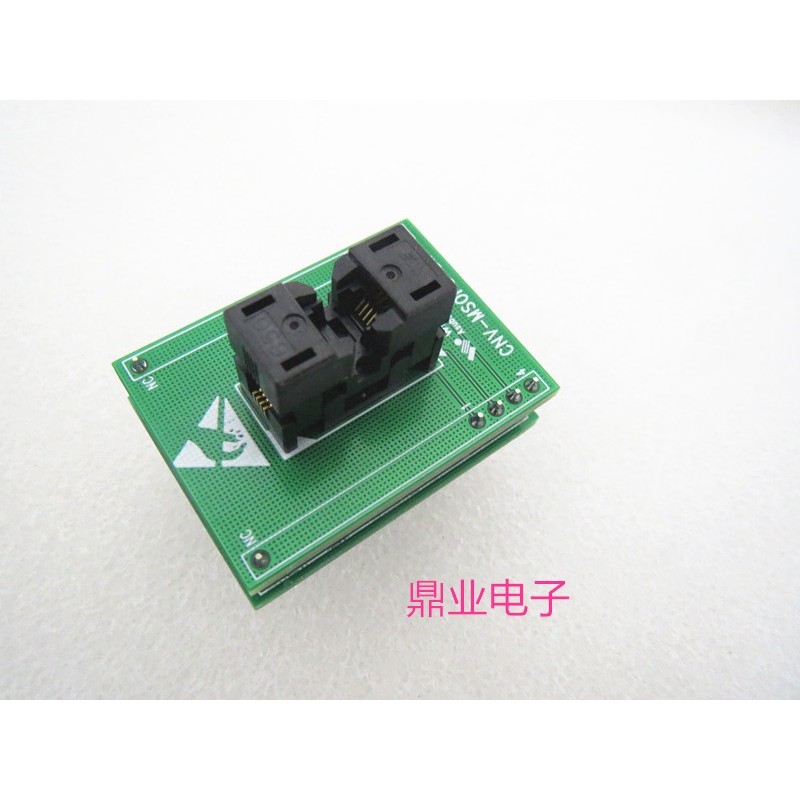 OPENTOP MSOP8-0.65/DIP MSOP8-DIP8 PITCH: 0.65MM IC BURNING SEAT ADAPTER TEST SOCKET TEST BENCH