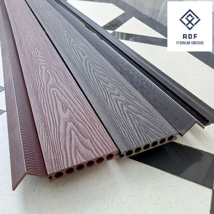 Pengiriman Jabodetabek WPC Wood Plastik composite DECKING OUTDOOR Lantai pinggir kolam renang Joist