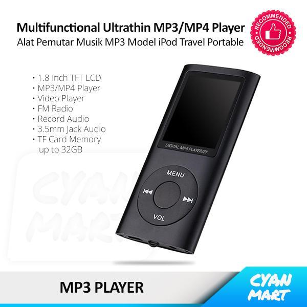 MP3 Player Mini Media Player MP4 Radio Model iPod Travel Portable