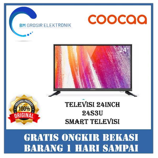 COOCA TV LED 24S3U TV 24 INCH SMART TELEVISI