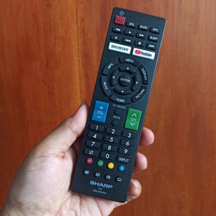 Cuci Gudang Remot Tv Sharp Easy Smart Original Gb275Wjsa